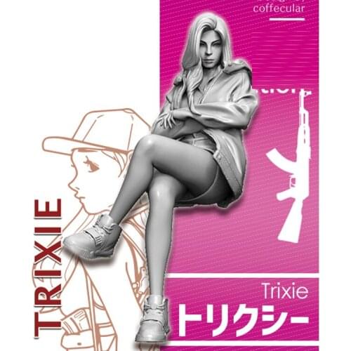 1/35 Scale Resin Figure Kit Girl T