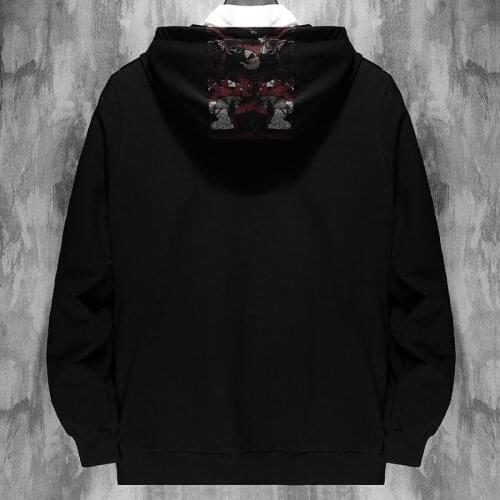 New 2020 Spring Autumn Men Design Clothes Casual Loose Streetwear Bomber Black Jacket Plus Big Size M-6XL 7XL 8XL 9XL