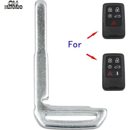 New Emergency Small Key Smart Insert Key Uncut Key Blade For Volvo S60 S80 V60 XC60 XC70