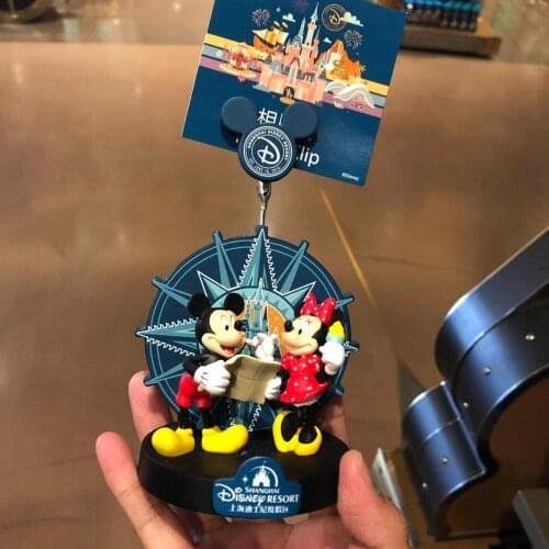 New Style Shanghai Disney Mickey Minnie Adventure Series Cartoon Photo Clip Note Clip, Decoration Gift AG2370