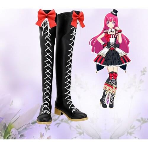 Pripara Hojo Sophy Cosplay Shoes Boots Halloween Carnival Cosplay Costume Accessories Custom Made