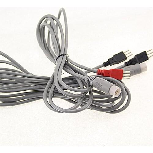 JYTOP 5 Pin to 3 Pin Male Replacement Wire Plastic Cable DDS Massager Accessories