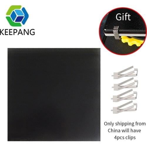 3D Printer Glass Ultrabase Heated Bed Build Surface Glass Plate Carbon Glass For Ender3 For ANYCUBIC Kossel linear plus Hot Bed