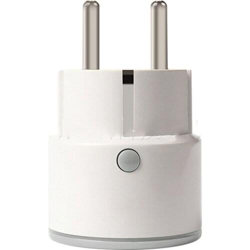 Smart Socket,Wifi/Alexa Voice Control for Remote,Support for Alexa,Google&Home -EU Plug