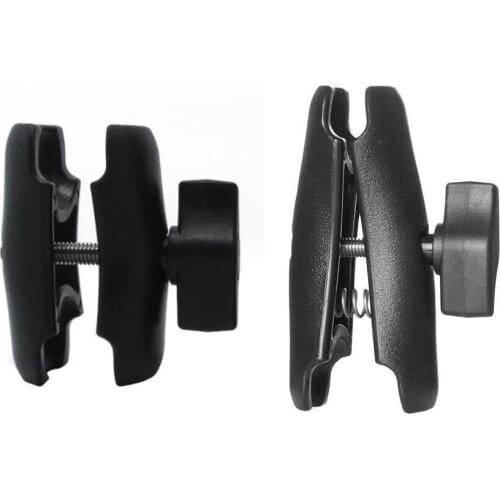 65mm Or 95mm Short Long Double Socket Arm For 1 Inch Ball Bases For Go-pro Camera Bicycle Motorcycle Phone Holder