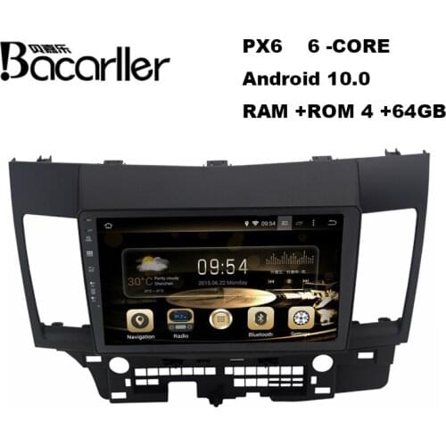10.1" Android 10 Car DVD Player for Mitsubishi Lancer 2008 2009 2010-2012 Car Radio GPS Navigation WIFI Player RDS