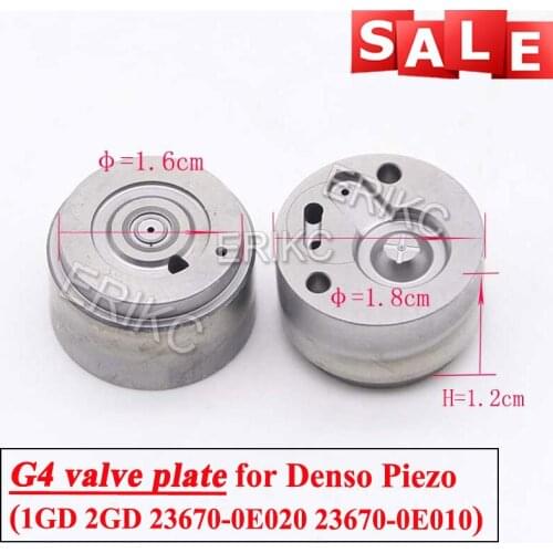 ERIKC Genuine Original G4 Fuel Piezo Injection Orifice Plate Valve for Denso Piezo Injector 1GD 2GD 23670-0E020 23670-0E010