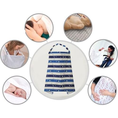 Cotton Breastfeeding Towel Outdoor Mom Feeding Maternal Breast Care Pad Apron Shawl Prevent Exposure
