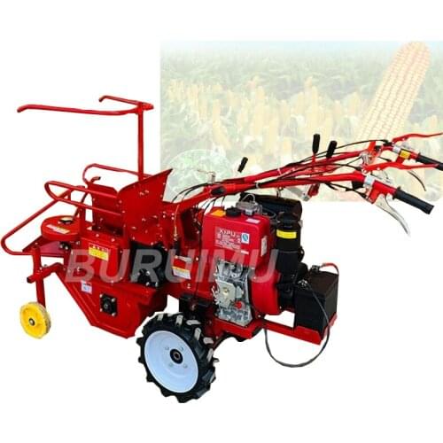 Mini Corn Picking Machine Combine Corn Harvest Maker Self Propelled Corn Picker