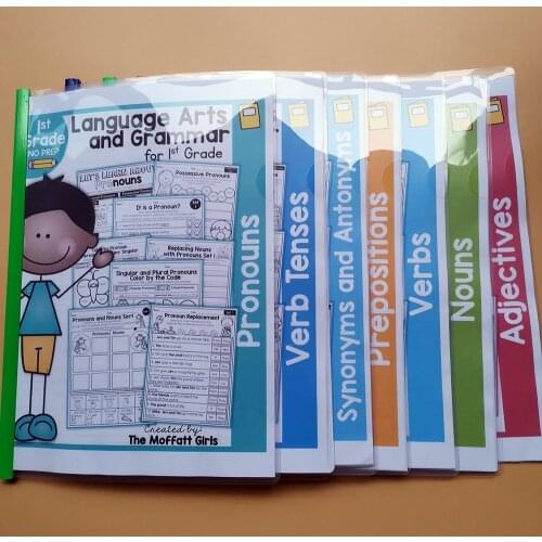 Educational Toys Children Learn English Homework Grammar Bundles G1 Sentence Interactive Phonics Coloring Practice Workbook