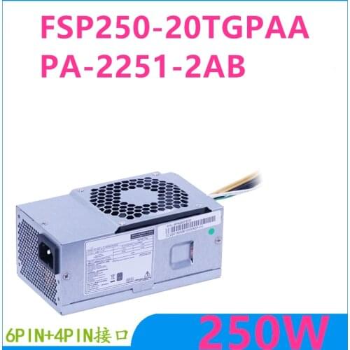 Original New PSU For Acer Veriton E450 D650 6Pin 250W Switching Power Supply FSP250-20TGPAA PA-2251-2AB A-1181-10AC PA-1181-10AB