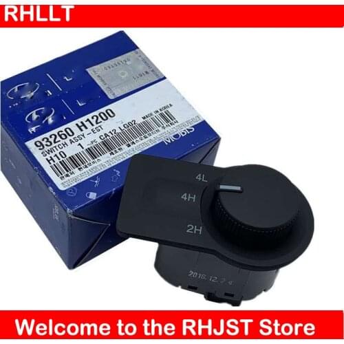 Original 4WD four-wheel drive four-wheel switch switch dual-range switch knob for hyundai Terracan 01-06 93260H1100 93260H1200
