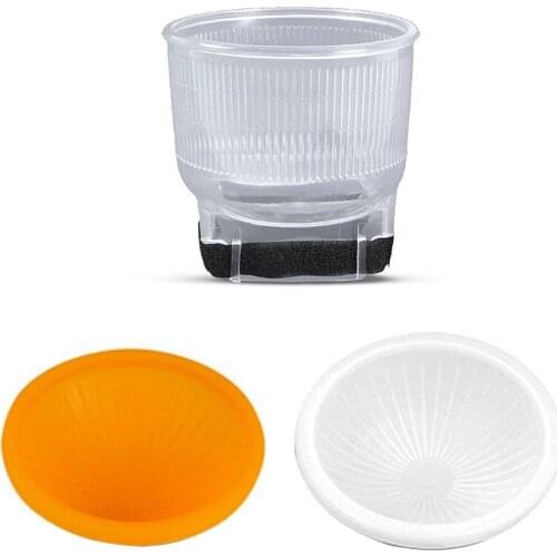 Durable Reflector Diffuser Strobe Light Lamp Shade Set Accessory Indoor Flash Standard PVC Cover Strobe Photography Studio