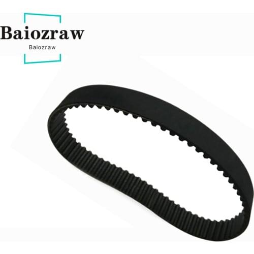 MXL Close Loop Timing Belt B56/B80/B85/B107/B112/B114/B120/B130/B138T Width 4mm Cogged Gear Rubber Synchronous Belt 3D Printer