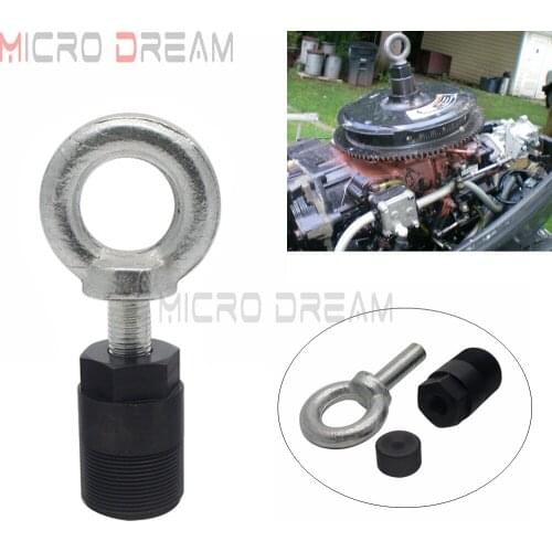 1 1/2"-16 Flywheel Puller 91-90455-1 Screw Kit Lifting Ring For Mercury Mariner Force Yamaha Outboard Motorcycle Tools