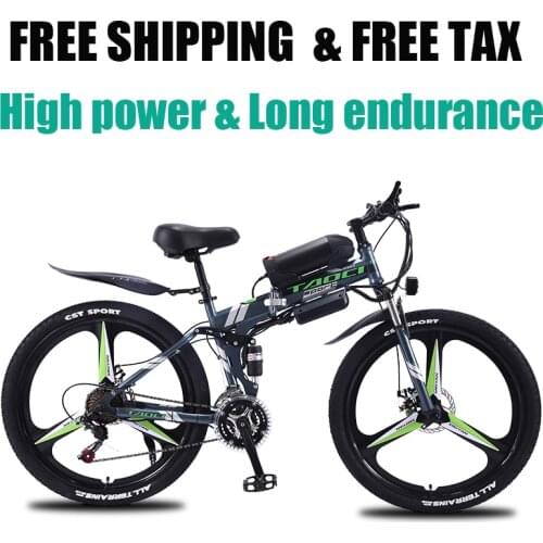 Special folding electric bike 36V350W electric motorcycle mens and womens electric bike aluminum alloy mountain bike