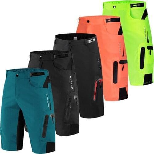 Cycling Climbing Cycling Shorts Breathable Wicking Reflective Strip Quick Dry Elastic Waistband Cycling Shorts