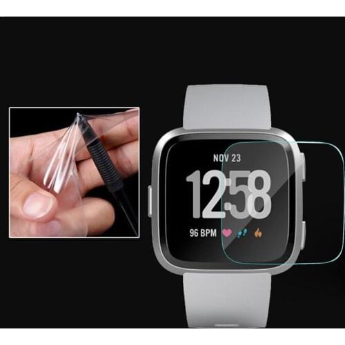 Explosion-proof TPU HD Full Cover Screen Protector Film For FitbitVersa Smart Watch 9H Explosion-proo Bracelet Accessorie