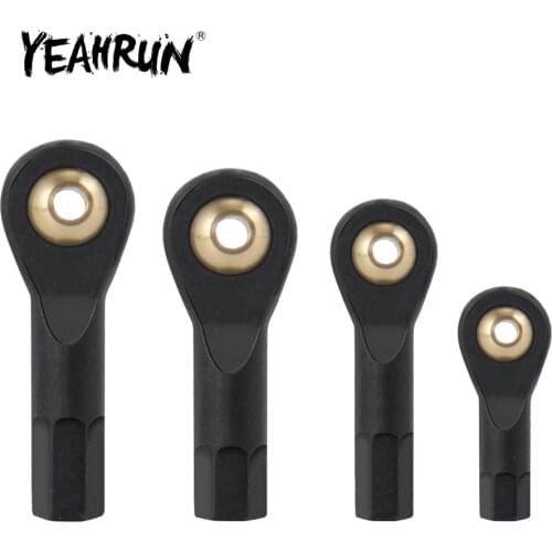 YEAHRUN 10/20pcs M2/M3 Plastic Rod Ends Ball End for 1/10 RC Crawler Car Truck Upgrade Parts Accessories