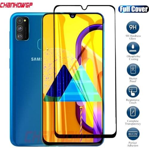 9D Full cover protective glass For Samsung galaxy M30 M30S M20 M10 M10S M40 M305 M105 M107 M405 M307 M205 glass screen protector
