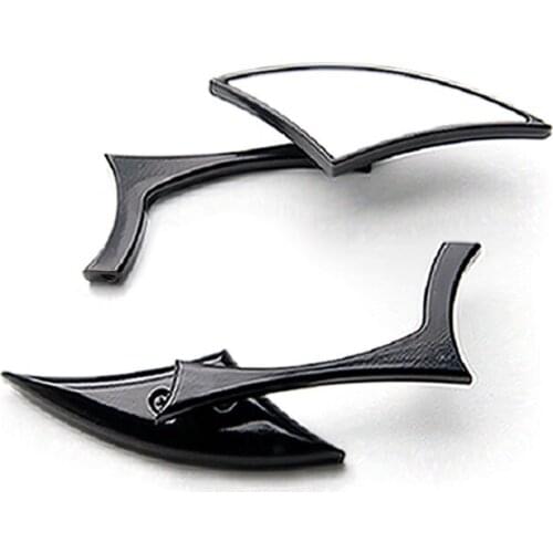 Brand new Custom Rear View Mirrors Black Pair For Yamaha Road Star Warrior Midnight XV