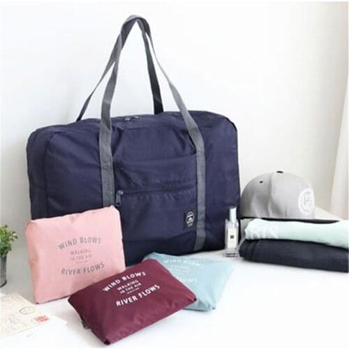 Women Ladies Travel Luggage Bag Big Size Folding Carry-on Duffle Bag Foldable Big Capacity Bag Economical And Practical