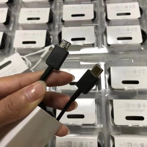 10pcs/OEM Original S20 Plus Note 10 Pro Type C Cable USB3.0 25W 3A PD USB Type-C To Type-C Fast Charger Cable For Note10 S20