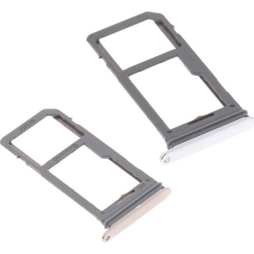 2Pack For Samsung Galaxy S8 S8 Plus Sim & MicroSD Card Tray Slot Socket Cover Repair Part