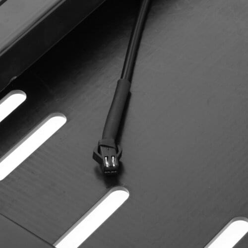 2 Pcs Remote Stealth License Plate Frame Front Rear Curtain Rattle Proof