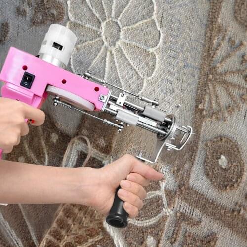 2 In 1 Tufting Gun (Cut Pile And Loop Pile ) Electric Carpet RugGuns Carpet Weaving Knitting Machine Gift For DIY Knitting decor