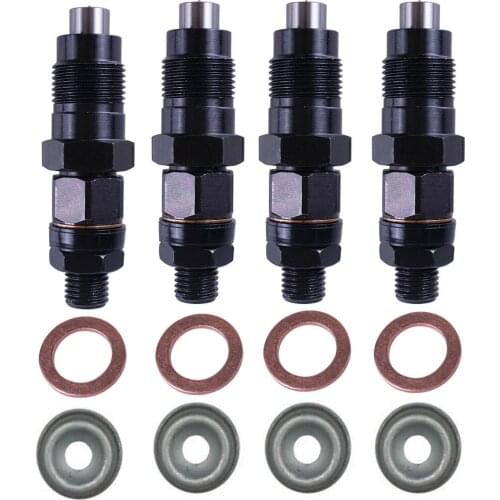4PCS 4M40 4M40T Diesel Fuel Injectors ME201844 For Mitsubishi Delica Spacegear Pajero 2.8L