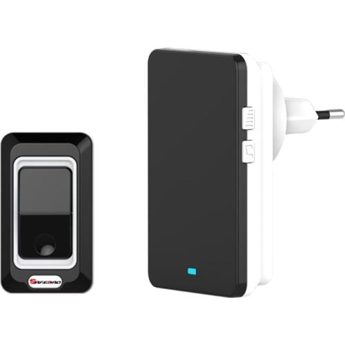 Saful Wireless Doorbell Waterproof smart Door Bell Push Button 28 Ringtones Supports Remote EU/AU/UK/US Plug Chime Home Doorbell