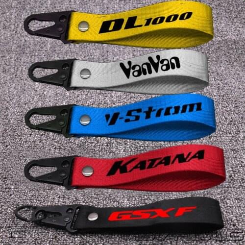 Key Holder Chain Collection Keychain for SUZUKI DL650 250 1000 VStrom GSX650F 600 500F KATANA 600 750 1250 Motorcycle Keyring