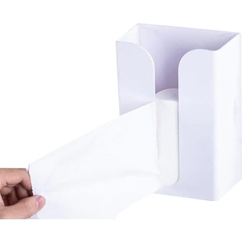 1pcs Tissue Case Toilet Paper Storage Box Wall-mounted Paper Towel Holder Toilet Tissue Box Home Bathroom Organizer