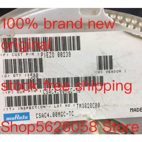 CSAC4.00MGC-TC SMD 100% new original freeshipping 50PCS/LOT STOCK