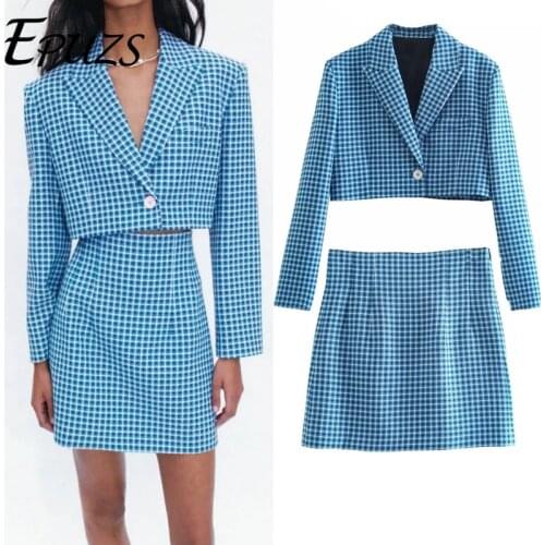 EPUZS Summer Skirt Suits