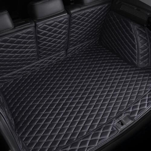 Full Coverage Car Trunk Mats for Bmw 5 Series F10 F11 G30 G31 E39 E60 E61 F07 F18 G38 Car Accessories Auto Mat