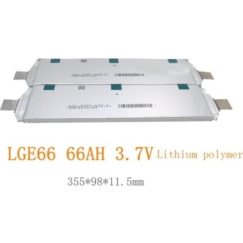 3.7v 66Ah Lithium polymer battery E66 3.7v 60ah lithium battery for DIY 12V power tools scooter bike inverter golf trolley