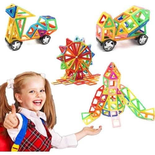 Espeon Magnetic Designer Block 54/62/82/97pcs Building Models Toy Enlighten Plastic Model Kits Educational Toy Magnet For Kids