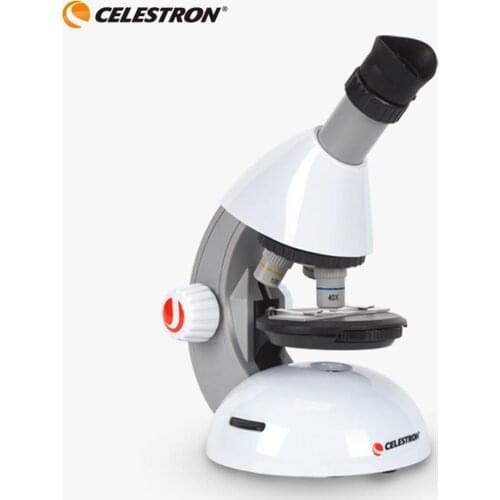 Celestron Monocular Microscope Lab 40X-640X Home School Science Educational Toy Gift Biological Microscope for Beginners / Child