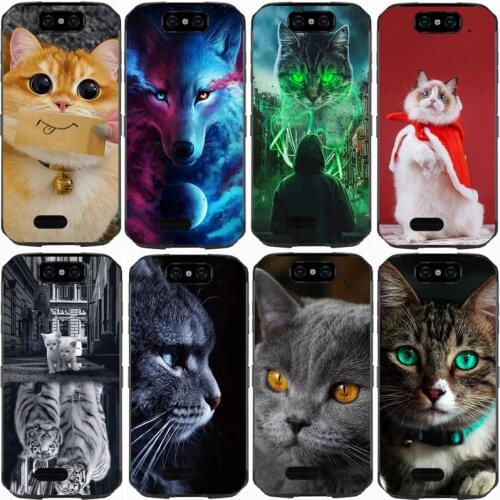 For Blackview BV9500 Pro Case Rose Wolf Cute Patterned Cover Soft Silicon Phone Case for Blackview BV9500 Pro Top Quality