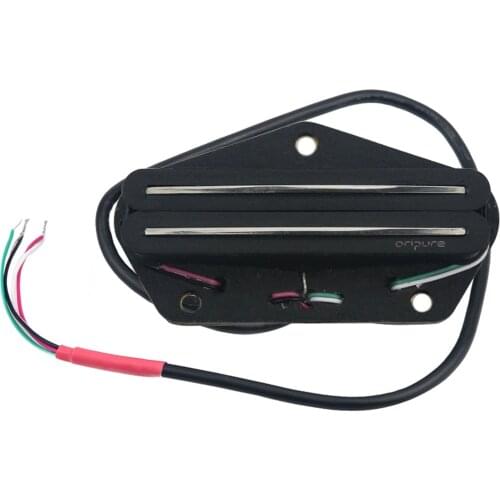 OriPure Vintage Alnico 5 Guitar Bridge Pickup Mini Humbucker Pickup Passive Electric Guitar Parts