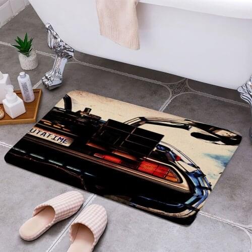 Back To The Future Carpet Areas Rug Non-slip Floor Mat Rug 3D Printing Living Room Bedroom Door Mat Home Decoration