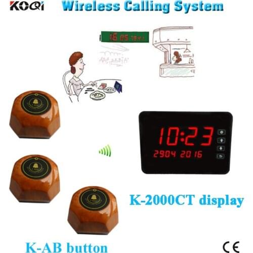 Restaurant queue pager system portable wireless product made in China KOQI LIMITED