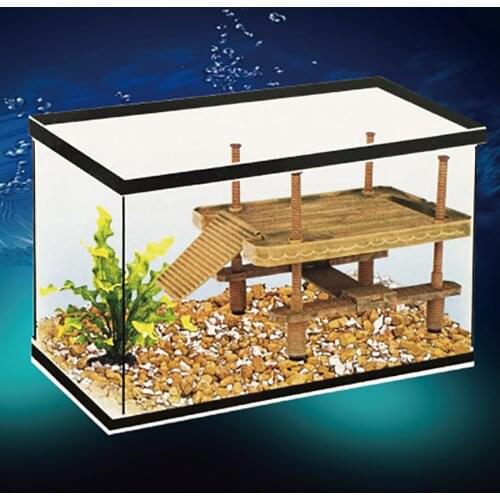 Aquarium Ornaments Reptile Turtle Frog Pier Floating Basking Platform Aquarium Tank Decor Amphibian Leisure Table