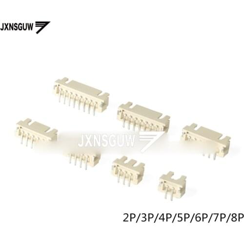 20PCS XH2.54 vertical sticker 2P/3P/4P/5P/6P/7P/8P pitch 2.54MM SMD connector