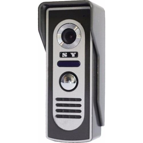 SYSD Video Door Phone Intercom Video Doorbell Camera Entrance Machine Outdoor Phone with LED Night Vision Waterproof video-eye