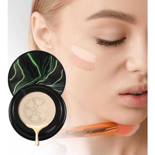 15g Waterproof Head BB Cream Moisturizing Brighten Mushroom Head Air Cushion Long Lasting Oil-Control Makeup BB Cream for Girl