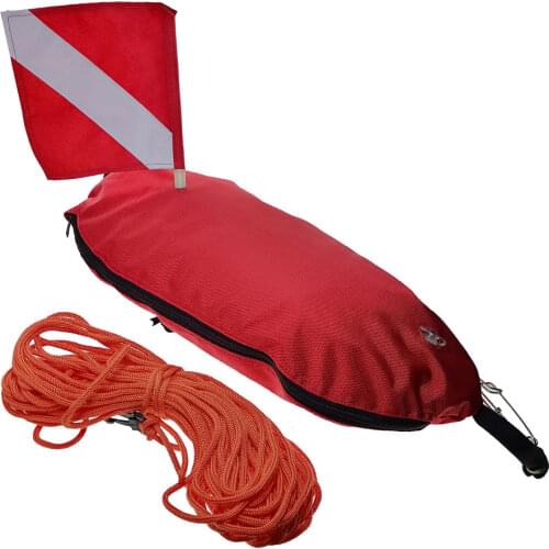 Waterproof Spearfishing Diving Diver Visibility Signal Float Buoy With Flag