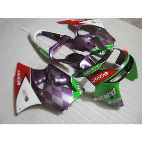 Custom painted Fairing kits for Kawasaki ZX 6R 1998 1999 bodywork NINJA zx6r 98 99 ABS plastic motorcycle fairings bodykit